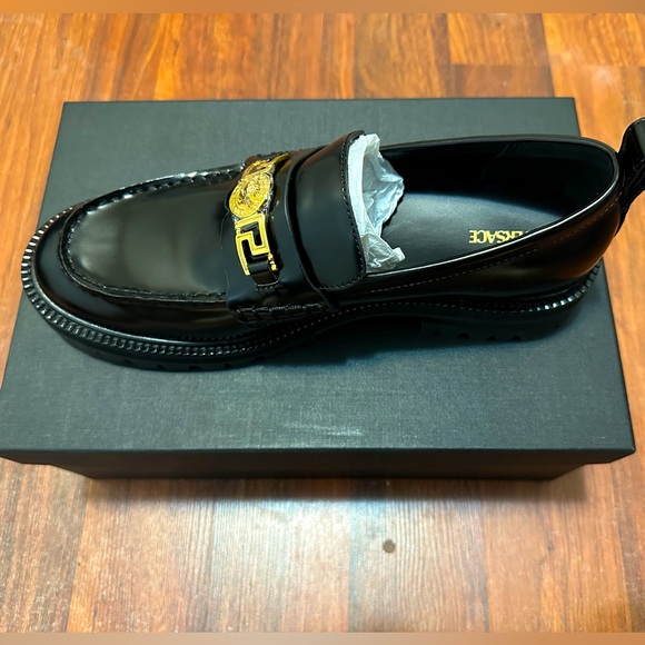 Versace loafers gold medusa logo - Picture 1 of 7